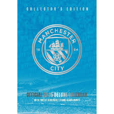 Manchester City Fc  - 2025 A3 Deluxe Calendar i gruppen MERCH / Kalendere 2025 / Calendars League hos Bengans Skivbutik AB (5563876)