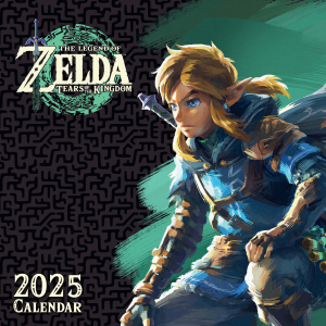 The Legend Of Zelda  - 2025 Square Calendar i gruppen MERCHANDISE / Merch / Spel hos Bengans Skivbutik AB (5563895)