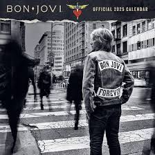 Bon Jovi  - 2025 Square Calendar i gruppen MERCHANDISE / Merch / Metal hos Bengans Skivbutik AB (5563898)