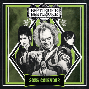 Beetlejuice 2 Movie - 2025 Square Calendar i gruppen MERCHANDISE / Merch / Film-Musikkkal hos Bengans Skivbutik AB (5563899)