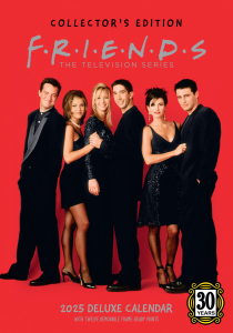 Friends - 2025 A3 Deluxe Calendar i gruppen MERCHANDISE / Merch / TV-serie hos Bengans Skivbutik AB (5563903)