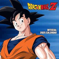 Dragonball Z  - 2025 Square Calendar i gruppen MERCHANDISE / Merch / TV-serie hos Bengans Skivbutik AB (5563912)