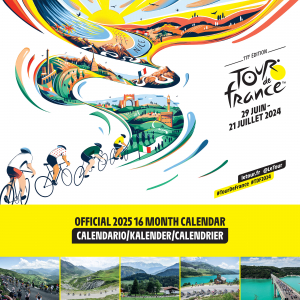 Tour De France - 2025 Square Calendar i gruppen MERCHANDISE / Merch / Sport hos Bengans Skivbutik AB (5563927)