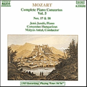 Mozart Wolfgang Amadeus - Complete Piano Concertos Vol 5 i gruppen CD / Klassisk hos Bengans Skivbutik AB (556413)