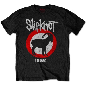 Slipknot - Iowa Goat Uni Bl T-Shirt i gruppen MERCHANDISE / T-shirt / Metal hos Bengans Skivbutik AB (5564336r)