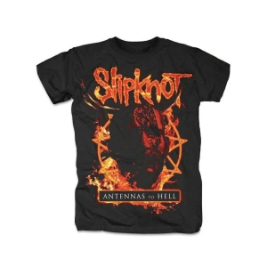 Slipknot - Antennas To Hell Uni Bl T-Shirt i gruppen MERCHANDISE / T-shirt / Metal hos Bengans Skivbutik AB (5564552r)