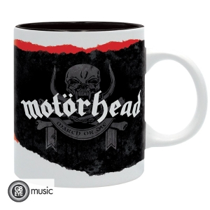 Motorhead - Mug - 320 Ml - March Or Die i gruppen MERCHANDISE / Merch / Metal hos Bengans Skivbutik AB (5564635)