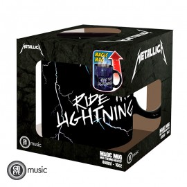 Metallica - Mug Heat Change-460 Ml-Ride The Lig.. i gruppen MERCHANDISE / Merch / Metal hos Bengans Skivbutik AB (5564757)