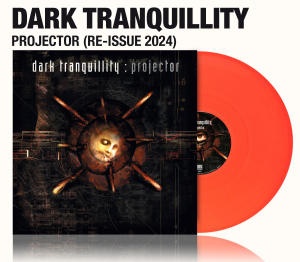 Dark Tranquillity - Projector (Re-Issue 2024) Ltd Neon Orange Vinyl i gruppen VI TIPSER / Fredagsutgivelser / Fredag 1 november 2024 hos Bengans Skivbutik AB (5564782)