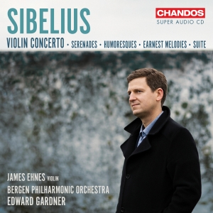 James Ehnes Bergen Philharmonic Or - Sibelius: Works For Violin & Orches i gruppen VI TIPSER / Fredagsutgivelser /  hos Bengans Skivbutik AB (5565208)