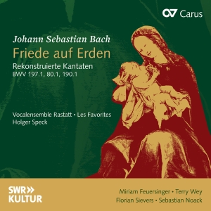 Vocalensemble Rastatt Les Favorite - J.S. Bach: Friede Auf Erden - Rekon i gruppen CD hos Bengans Skivbutik AB (5565217)