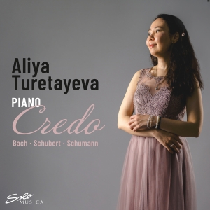 Aliya Turetayeva - J.S. Bach, Schubert & Schumann: Cre i gruppen VI TIPSER / Fredagsutgivelser / Fredag den 18:e oktober 2024 hos Bengans Skivbutik AB (5565339)