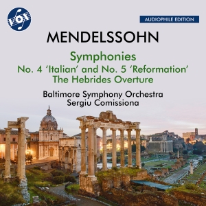 Baltimore Symphony Orchestra Sergi - Mendelssohn: Symphonies No. 4 & 5 i gruppen VI TIPSER / Fredagsutgivelser /  hos Bengans Skivbutik AB (5565340)