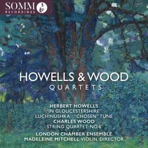 London Chamber Ensemble Madeleine - Howells & Wood: Quartets i gruppen VI TIPSER / Fredagsutgivelser / Fredag den 18:e oktober 2024 hos Bengans Skivbutik AB (5565343)