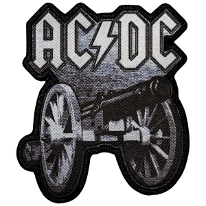 Ac/Dc - For Those About To Rock Printed Patch i gruppen MERCHANDISE / Merch / Metal hos Bengans Skivbutik AB (5565557)