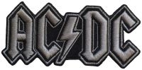 Ac/Dc - Patch Silver Logo (4,7 X 10 Cm) i gruppen MERCHANDISE / Merch / Kommende / Metal hos Bengans Skivbutik AB (5565558)