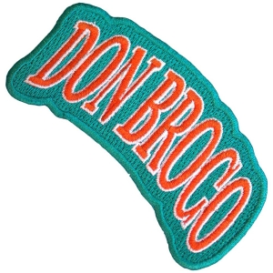 Don Broco - Orange Logo Woven Patch i gruppen MERCHANDISE / Merch / Metal hos Bengans Skivbutik AB (5565570)