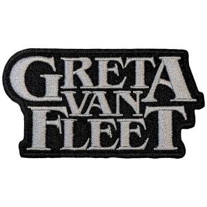 Greta Van Fleet - Mono Logo Woven Patch i gruppen MERCHANDISE / Merch / Metal hos Bengans Skivbutik AB (5565580)