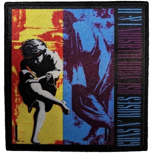 Guns N Roses - Use Your Illusion Printed Patch i gruppen MERCHANDISE / Merch / Metal hos Bengans Skivbutik AB (5565582)