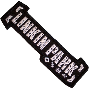 Linkin Park - Bracket Logo Woven Patch i gruppen MERCHANDISE / Merch / Metal hos Bengans Skivbutik AB (5565589)