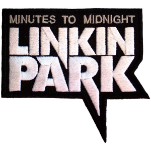 Linkin Park - Minutes To Midnight Woven Patch i gruppen MERCHANDISE / Merch / Metal hos Bengans Skivbutik AB (5565594)