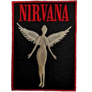 Nirvana - Angelic Woven Patch i gruppen MERCHANDISE / Merch / Pop-Rock hos Bengans Skivbutik AB (5565600)