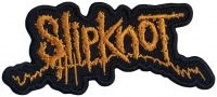 Slipknot - Patch Orange Logo (9,8 X 4,3 Cm) i gruppen MERCHANDISE / Merch / Nyheter / Metal hos Bengans Skivbutik AB (5565603)