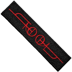 Tool - Fear Inoculum Logo Woven Patch i gruppen MERCHANDISE / Merch / Metal hos Bengans Skivbutik AB (5565609)