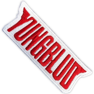 Yungblud - Red Logo Woven Patch i gruppen MERCHANDISE / Merch / Pop-Rock hos Bengans Skivbutik AB (5565616)