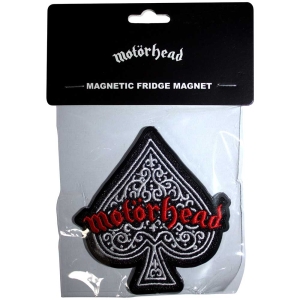 Motorhead - Ace Of Spades Patch Magnet i gruppen MERCHANDISE / Merch / Metal hos Bengans Skivbutik AB (5565628)