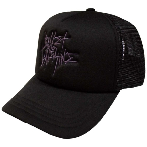 Bullet For My Valentine - Purple Logo Bl Mesh-Back Cap i gruppen MERCHANDISE / Merch / Metal hos Bengans Skivbutik AB (5565631)