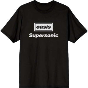 Oasis - Supersonic Title Uni Bl T-Shirt i gruppen MERCHANDISE / T-shirt / Pop-Rock hos Bengans Skivbutik AB (5565634r)