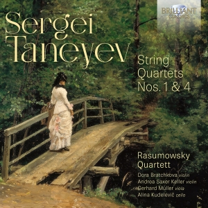 Rasumowsky Quartet - Taneyev: String Quartets Nos. 1 & 4 i gruppen VI TIPSER / Fredagsutgivelser / Fredag 1 november 2024 hos Bengans Skivbutik AB (5565762)