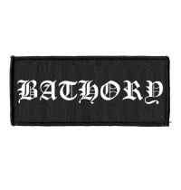 Bathory - Patch - Logo i gruppen VI TIPSER / Fredagsutgivelser / Fredag den 18:e oktober 2024 hos Bengans Skivbutik AB (5565865)