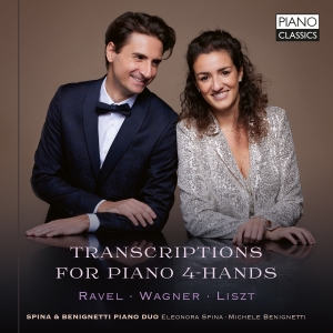 Spina & Benignetti Piano Duo - Ravel, Wagner & Liszt: Transcriptio i gruppen VI TIPSER / Fredagsutgivelser / Fredag 1 november 2024 hos Bengans Skivbutik AB (5565909)