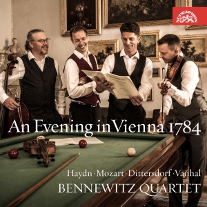 Bennewitz Quartet - An Evening In Vienna 1784 i gruppen VI TIPSER / Fredagsutgivelser / Fredag 1 november 2024 hos Bengans Skivbutik AB (5565943)