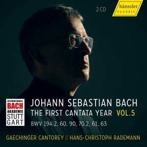 Gaechinger Cantorey Hans-Christoph - J. S. Bach: The First Cantata Year, i gruppen CD / Klassisk hos Bengans Skivbutik AB (5565948)