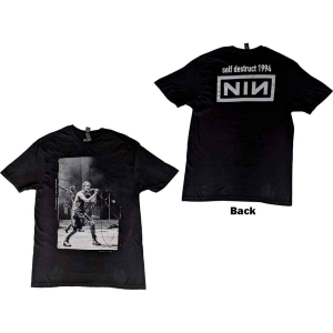 Nine Inch Nails - Self Destruct 94 Uni Bl T-Shirt i gruppen MERCHANDISE / T-shirt / Pop-Rock hos Bengans Skivbutik AB (5566071r)