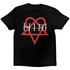 Him - Heartagram Uni Bl T-Shirt i gruppen MERCHANDISE / T-shirt / Metal hos Bengans Skivbutik AB (5566144r)