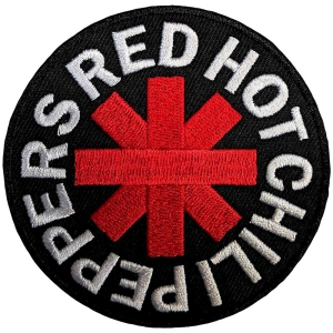 Red Hot Chili Peppers - Asterisk Bl Woven Patch i gruppen MERCHANDISE / Merch / Pop-Rock hos Bengans Skivbutik AB (5566270)