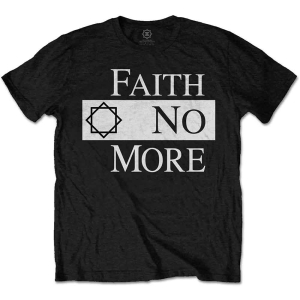 Faith No More - Classic Logo V2 Uni Bl T-Shirt i gruppen MERCHANDISE / T-shirt / Metal hos Bengans Skivbutik AB (5566332r)