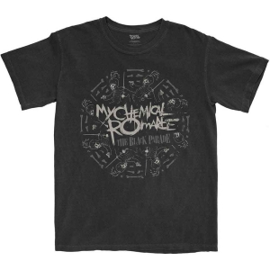 My Chemical Romance - Circle March Uni Bl T-Shirt i gruppen MERCHANDISE / T-shirt / Pop-Rock hos Bengans Skivbutik AB (5566336r)