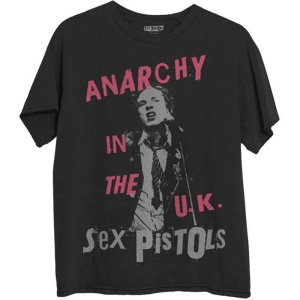 Sex Pistols - Anarchy In The Uk Bl T-Shirt i gruppen MERCHANDISE / T-shirt / Punk hos Bengans Skivbutik AB (5566340r)