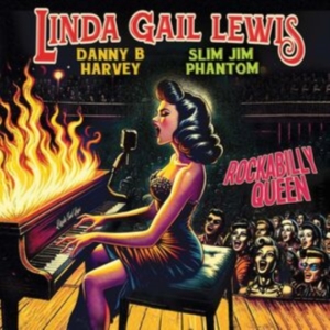 Linda Gail Lewis - Rockabilly Queen i gruppen CD / Pop-Rock,Rockabilly hos Bengans Skivbutik AB (5566471)