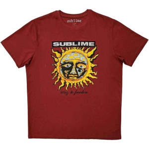 Sublime - Grn 40 Oz Uni Red T-Shirt i gruppen MERCHANDISE / T-shirt / Punk hos Bengans Skivbutik AB (5566727r)