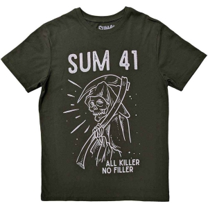 Sum 41 - Reaper Uni Green T-Shirt i gruppen MERCHANDISE / T-shirt / Punk hos Bengans Skivbutik AB (5566728r)