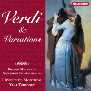 Phillipe Magnan Alexander Trostian - Verdi & Variations (Lp) i gruppen VINYL / Klassisk hos Bengans Skivbutik AB (5566742)