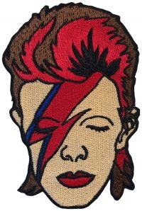 Bowie David - Patch Ziggy Face (9,3 X 6,2 Cm) i gruppen VI TIPSER / Fredagsutgivelser /  hos Bengans Skivbutik AB (5566834)