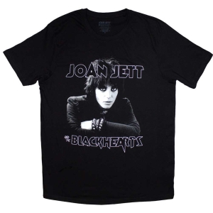 Joan Jett - Photo Uni Bl T-Shirt i gruppen MERCHANDISE / T-shirt / Metal hos Bengans Skivbutik AB (5567005r)