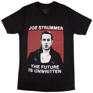 Joe Strummer - The Future Is Unwritten Uni Bl T-Shirt i gruppen MERCHANDISE / T-shirt / Punk hos Bengans Skivbutik AB (5567006r)